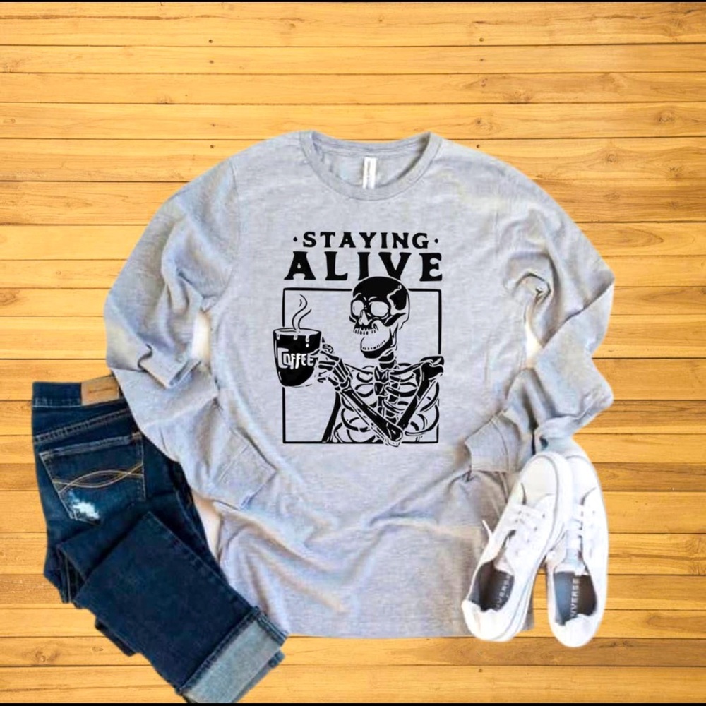 Stayin’ Alive Graphic Tee